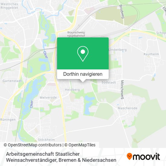 Arbeitsgemeinschaft Staatlicher Weinsachverständiger Karte