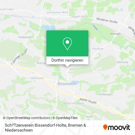 Sch?Tzenverein Bissendorf-Holte Karte