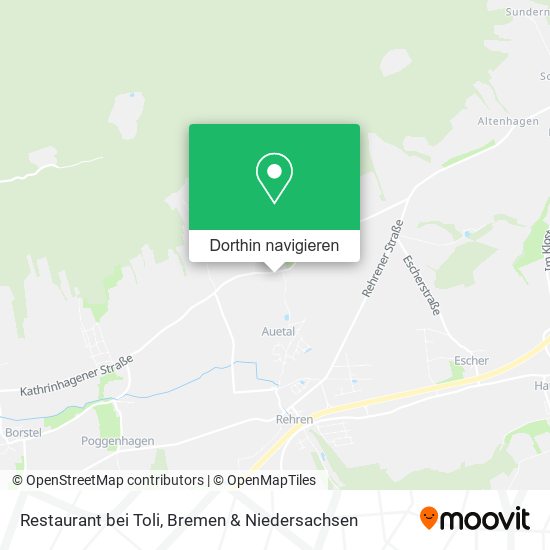 Restaurant bei Toli Karte
