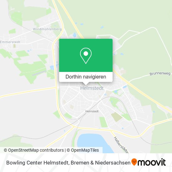Bowling Center Helmstedt Karte