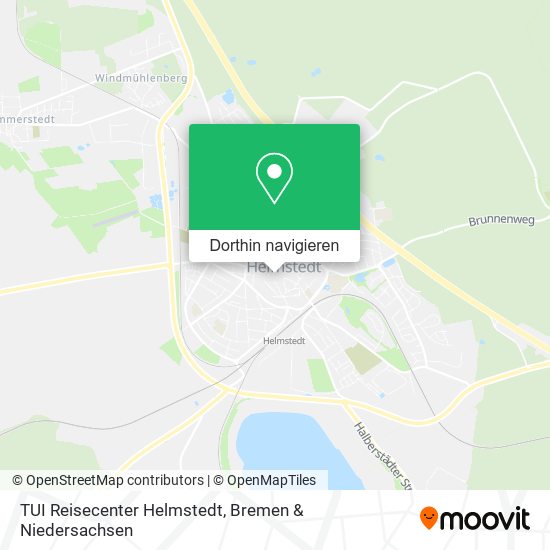 TUI Reisecenter Helmstedt Karte