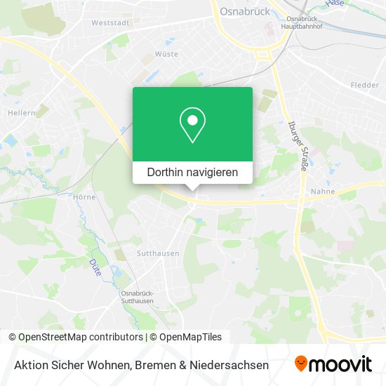 Aktion Sicher Wohnen Karte