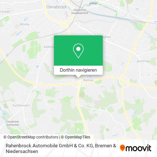 Rahenbrock Automobile GmbH & Co. KG Karte
