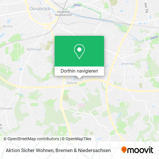 Aktion Sicher Wohnen Karte
