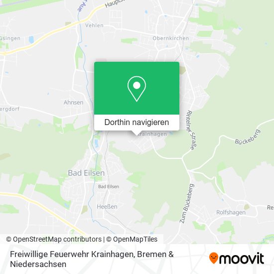 Freiwillige Feuerwehr Krainhagen Karte