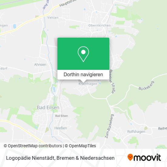 Logopädie Nienstädt Karte