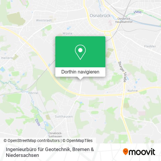 Ingenieurbüro für Geotechnik Karte