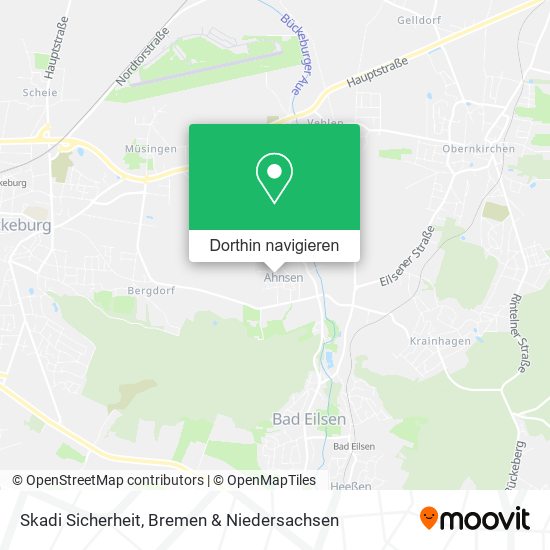 Skadi Sicherheit Karte
