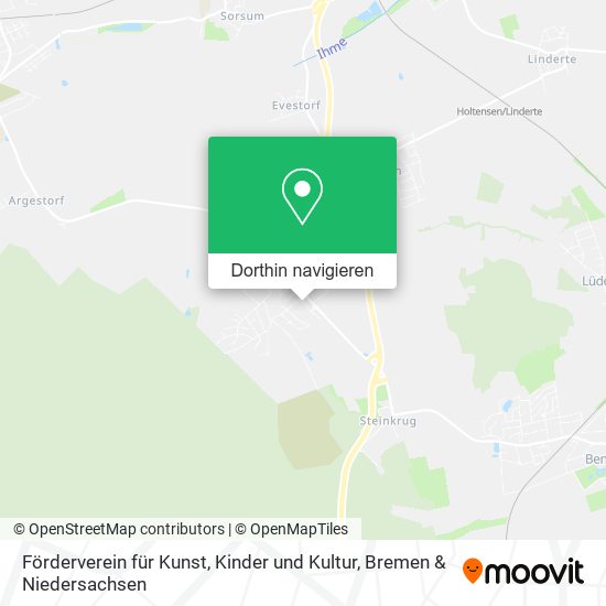 Förderverein für Kunst, Kinder und Kultur Karte