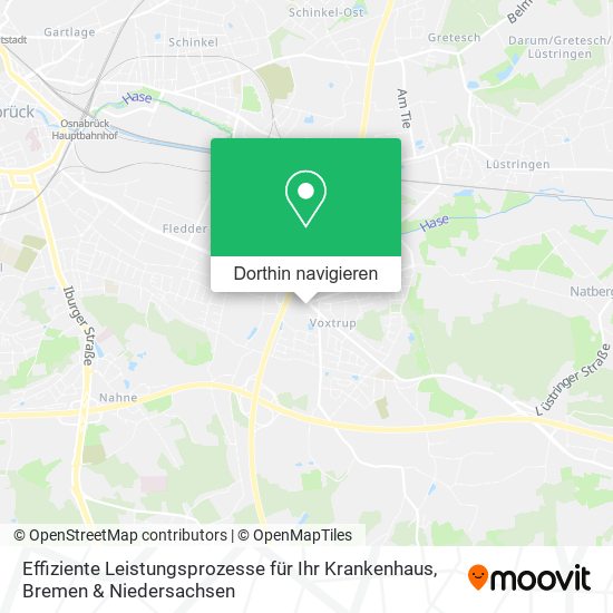 Effiziente Leistungsprozesse für Ihr Krankenhaus Karte