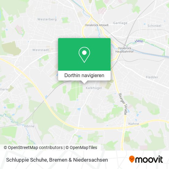 Schluppie Schuhe Karte