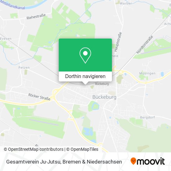 Gesamtverein Ju-Jutsu Karte