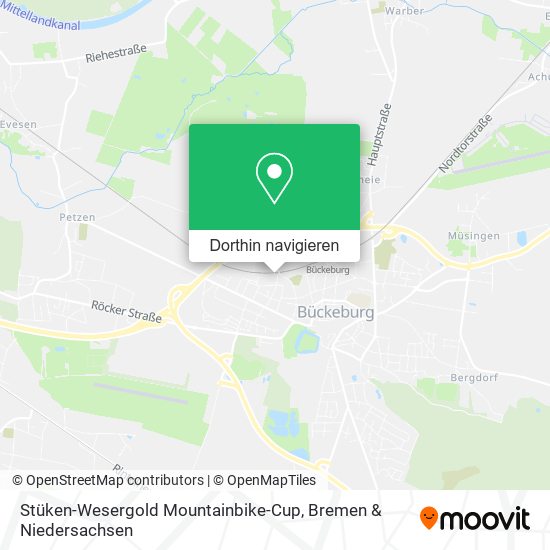 Stüken-Wesergold Mountainbike-Cup Karte