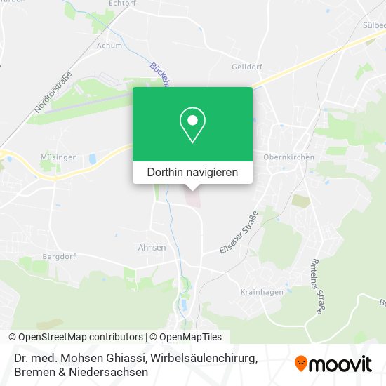 Dr. med. Mohsen Ghiassi, Wirbelsäulenchirurg Karte