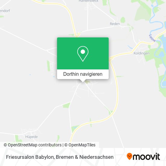 Friesursalon Babylon Karte