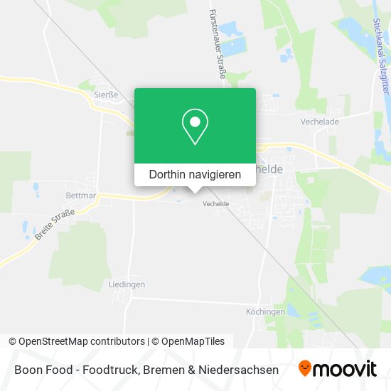 Boon Food - Foodtruck Karte