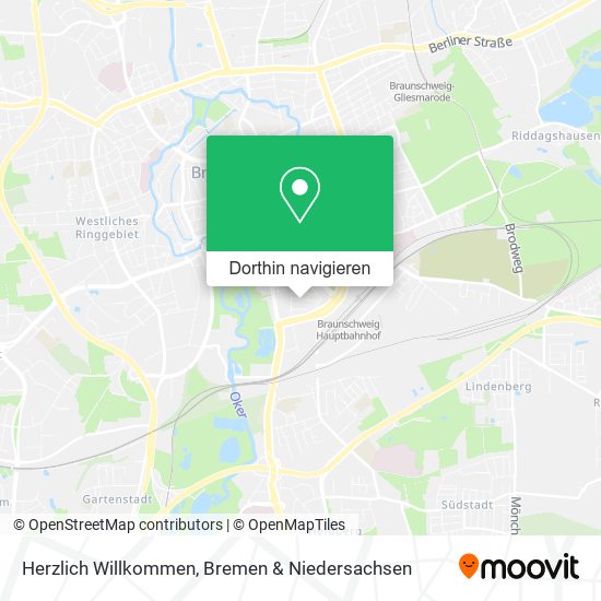 Herzlich Willkommen Karte