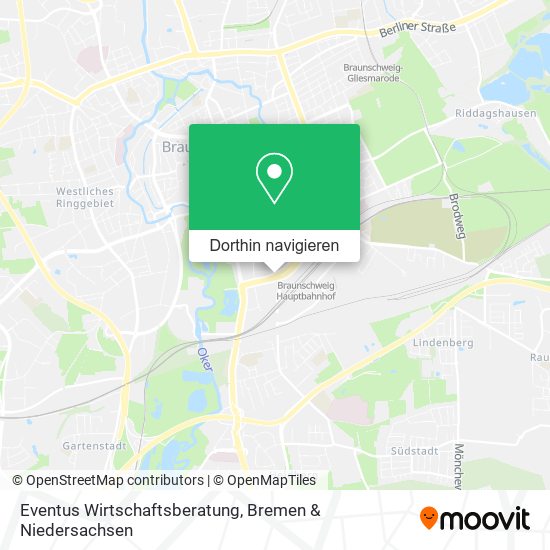 Eventus Wirtschaftsberatung Karte