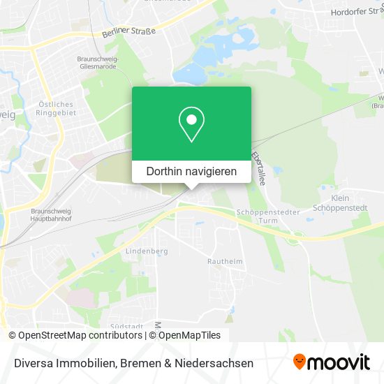 Diversa Immobilien Karte