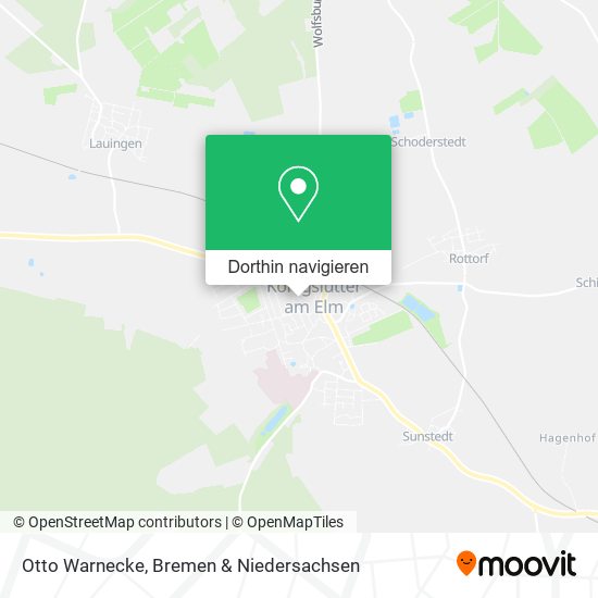 Otto Warnecke Karte