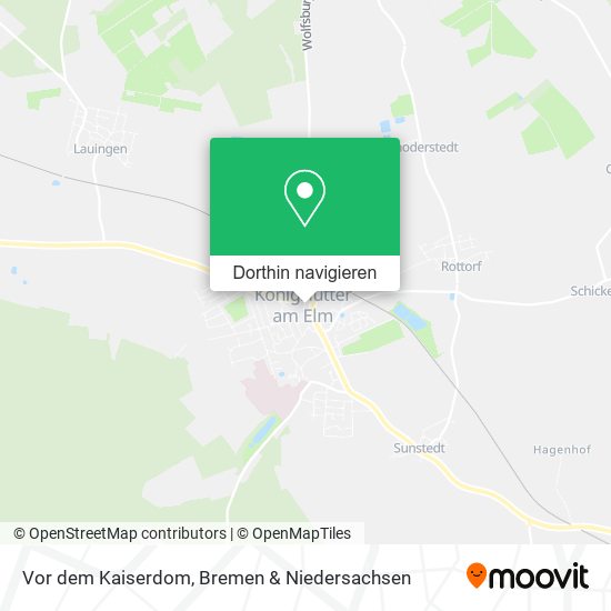 Vor dem Kaiserdom Karte