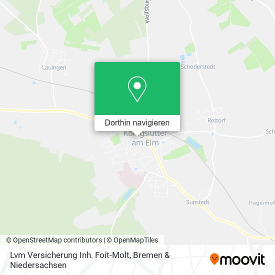 Lvm Versicherung Inh. Foit-Molt Karte