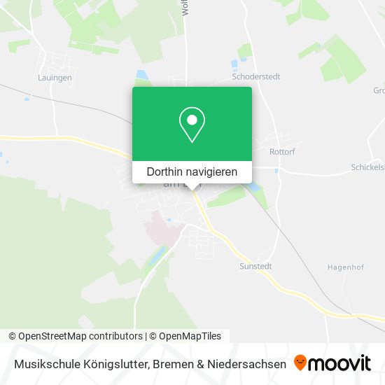 Musikschule Königslutter Karte