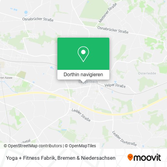 Yoga + Fitness Fabrik Karte