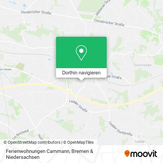 Ferienwohnungen Cammann Karte