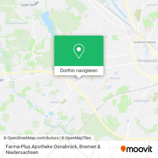 Farma-Plus Apotheke Osnabrück Karte