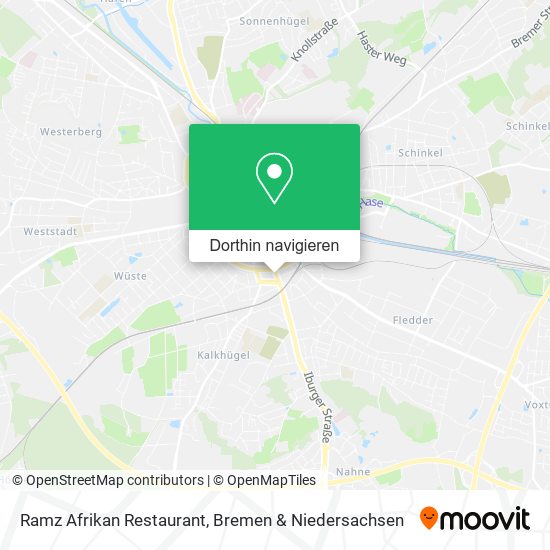 Ramz Afrikan Restaurant Karte