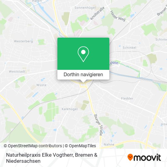 Naturheilpraxis Elke Vogtherr Karte