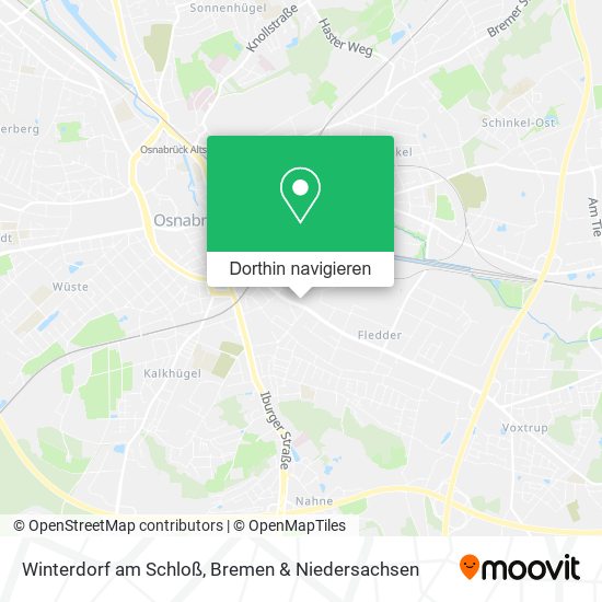 Winterdorf am Schloß Karte
