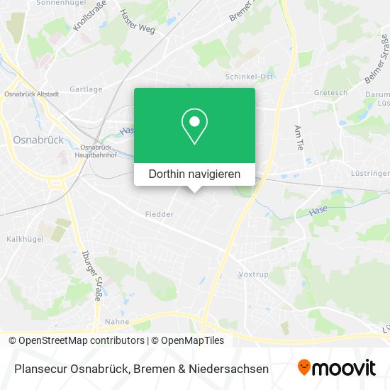 Plansecur Osnabrück Karte