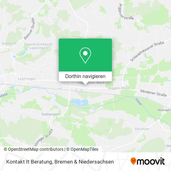 Kontakt It Beratung Karte