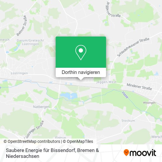Saubere Energie für Bissendorf Karte