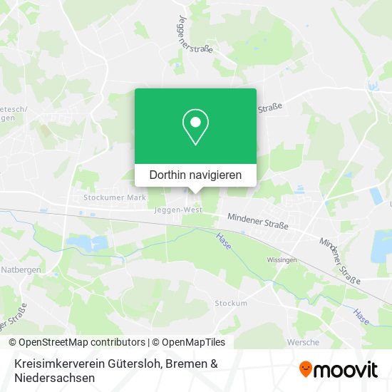 Kreisimkerverein Gütersloh Karte