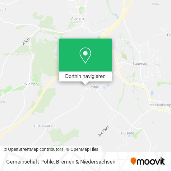 Gemeinschaft Pohle Karte