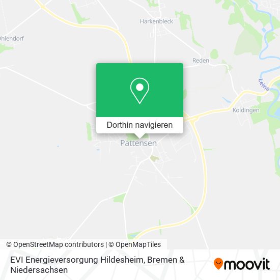 EVI Energieversorgung Hildesheim Karte
