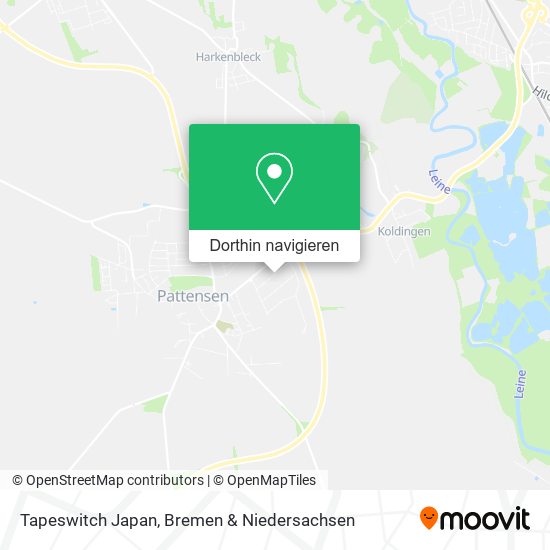 Tapeswitch Japan Karte