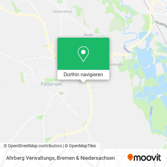 Ahrberg Verwaltungs Karte