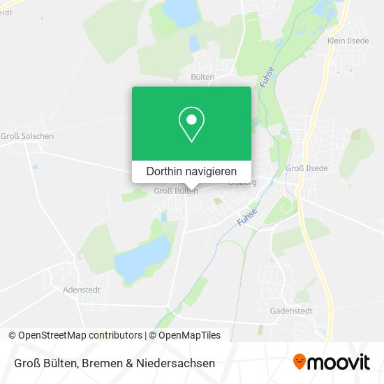 Groß Bülten Karte