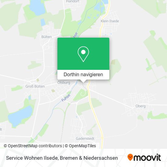 Service Wohnen Ilsede Karte