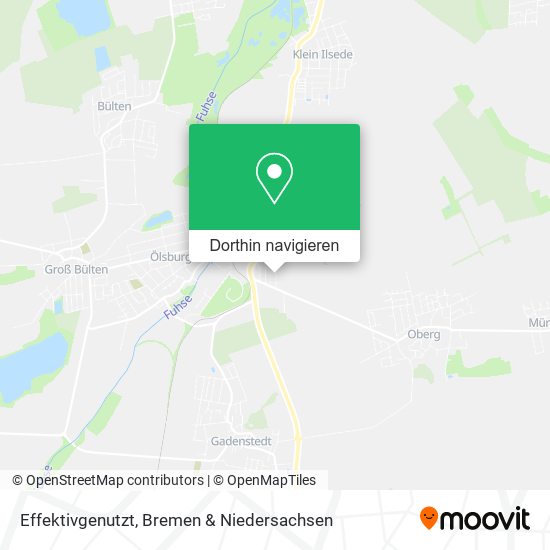 Effektivgenutzt Karte