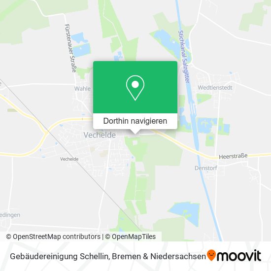 Gebäudereinigung Schellin Karte