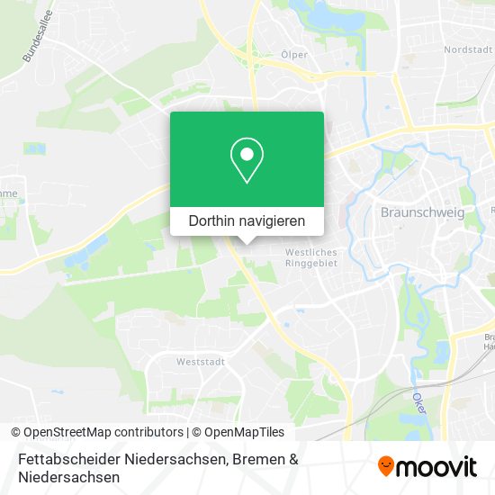 Fettabscheider Niedersachsen Karte