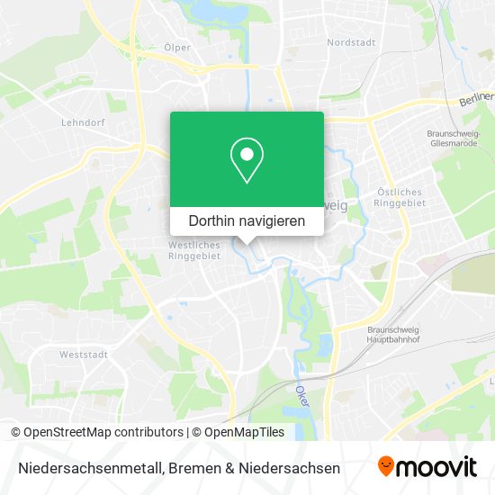 Niedersachsenmetall Karte