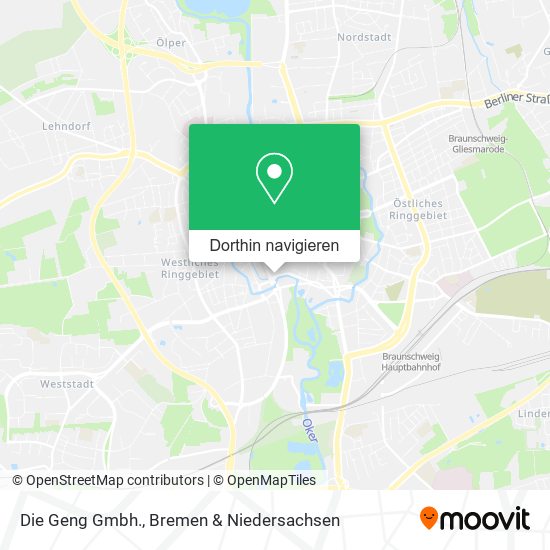 Die Geng Gmbh. Karte