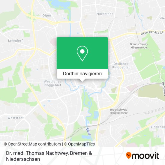 Dr. med. Thomas Nachtwey Karte
