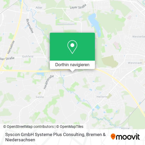 Syscon GmbH Systeme Plus Consulting Karte